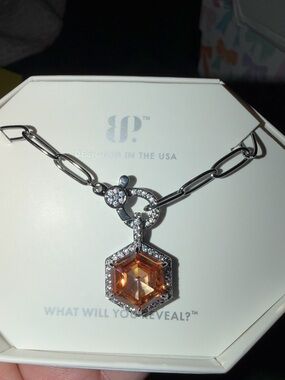 Bomb Party Necklace-Could You Stay Forever? Smokey Topaz on Hematite